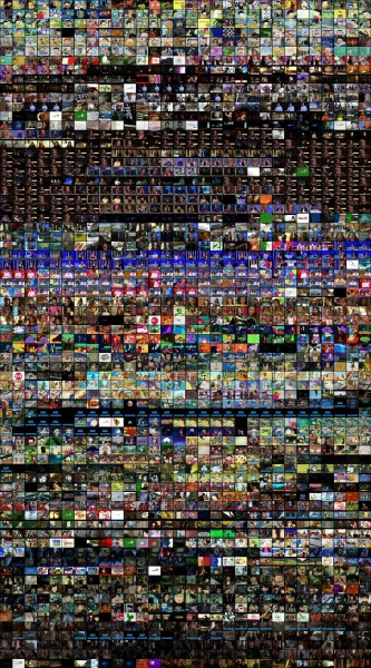 image capture from tv. day1. 24h. one image every 20 seconds