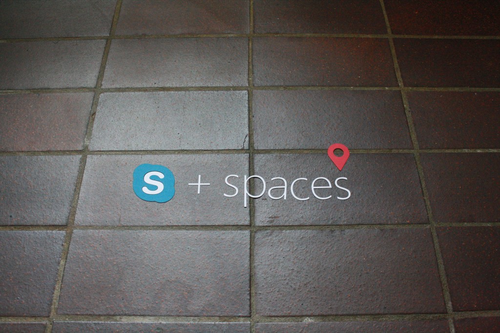 + spaces concept for Skype