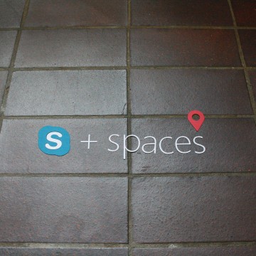 + spaces concept for Skype