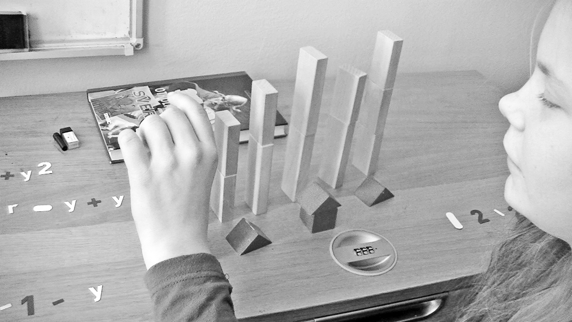 Representing sound with blocks, numbers and operations